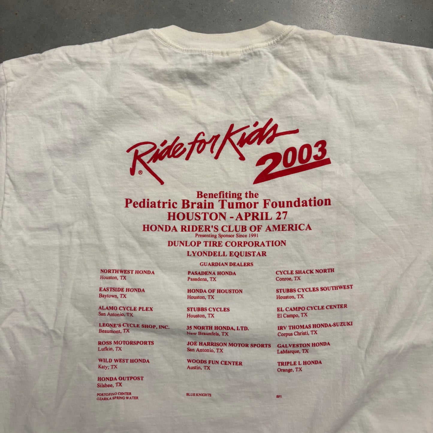 Y2K 03’ Ride for Kids Tee
