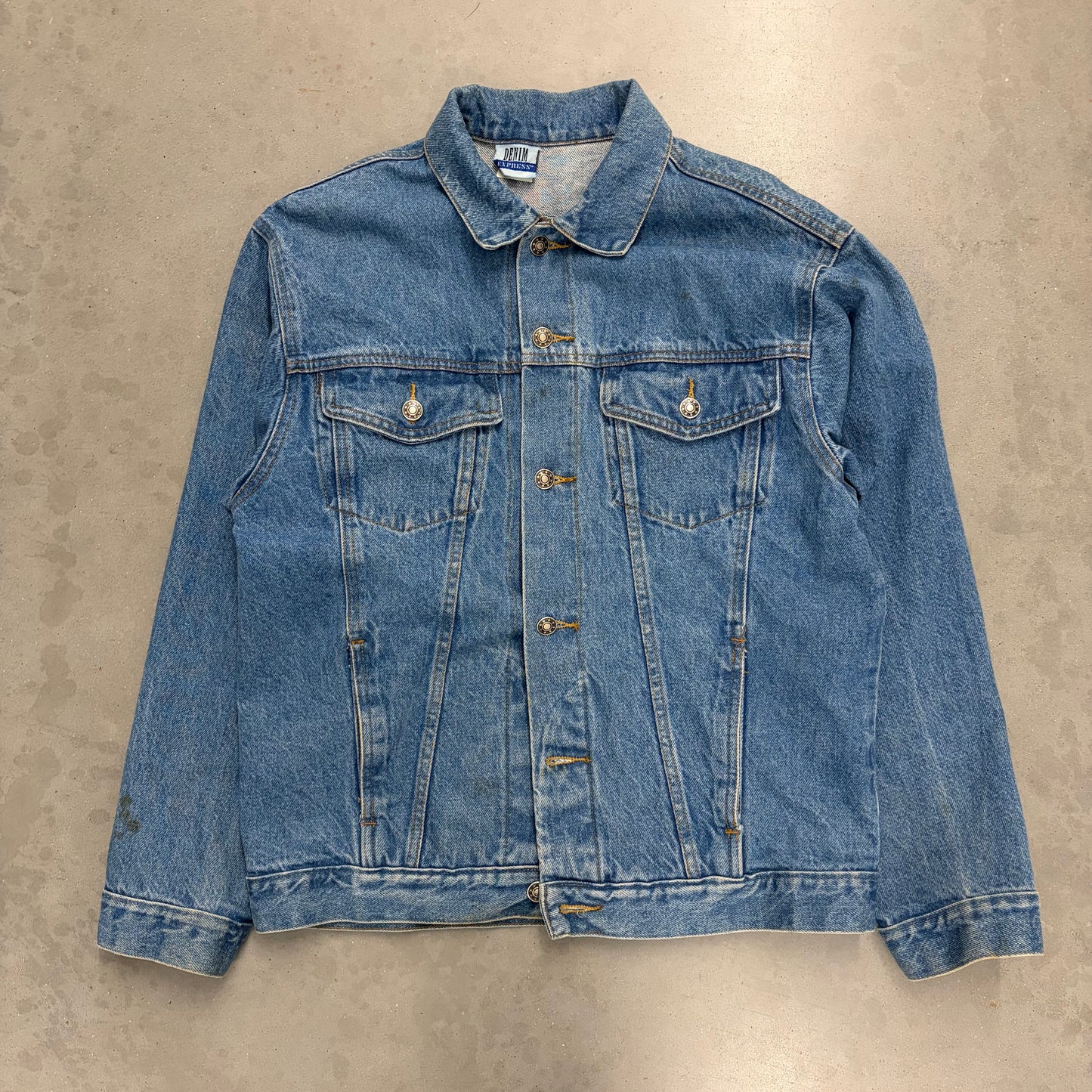 Y2K Denim Express Trucker Jacket