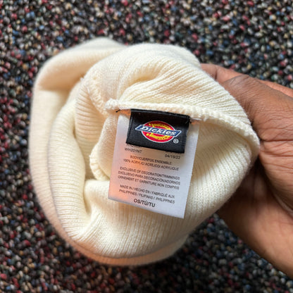 Dickies Cream Beanie