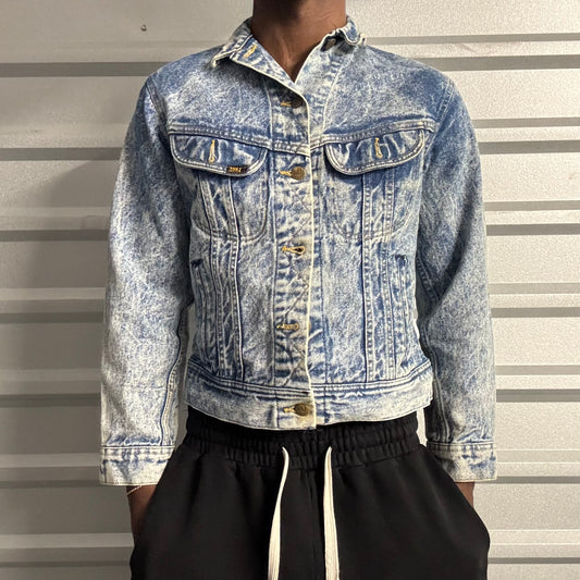 Vintage Lee Acidwash Denim Jacket