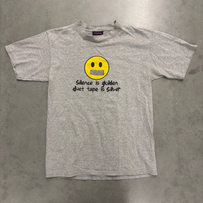 Y2K Funny Silence Tee