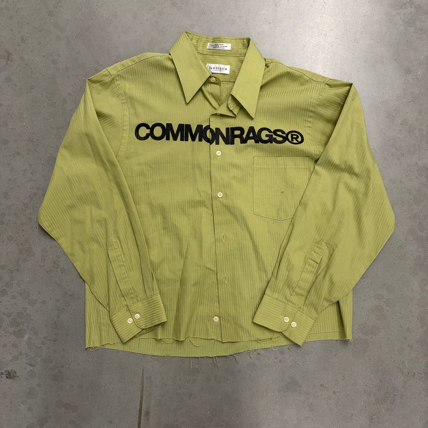 Commonrags Green Button Up