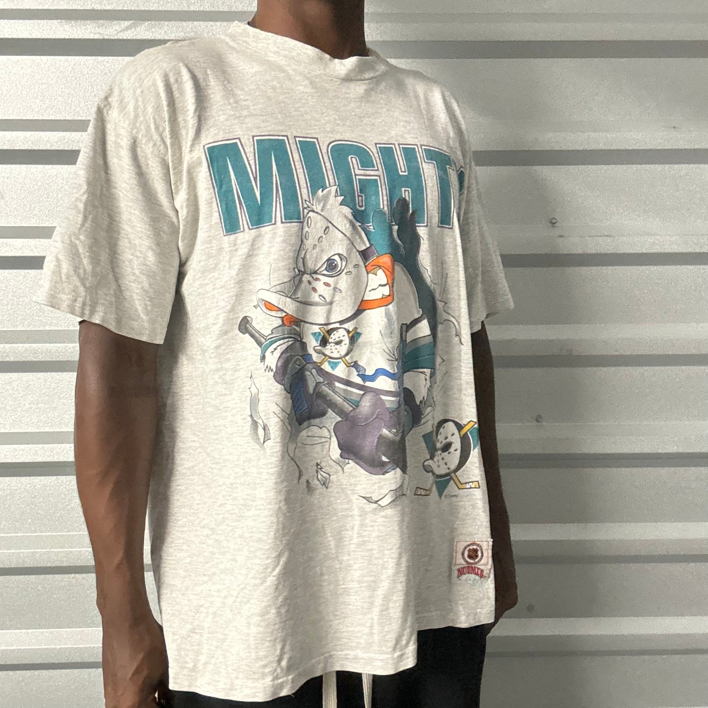 Vintage Nutmeg Mighty Ducks Breakthrough AOP Tee