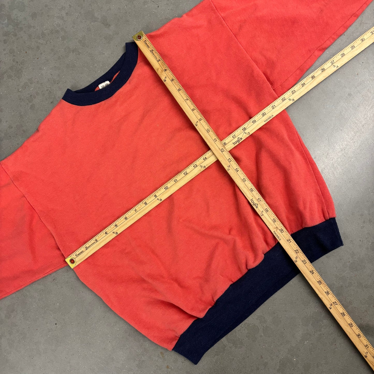 Vintage 70s 2 Tone Crewneck