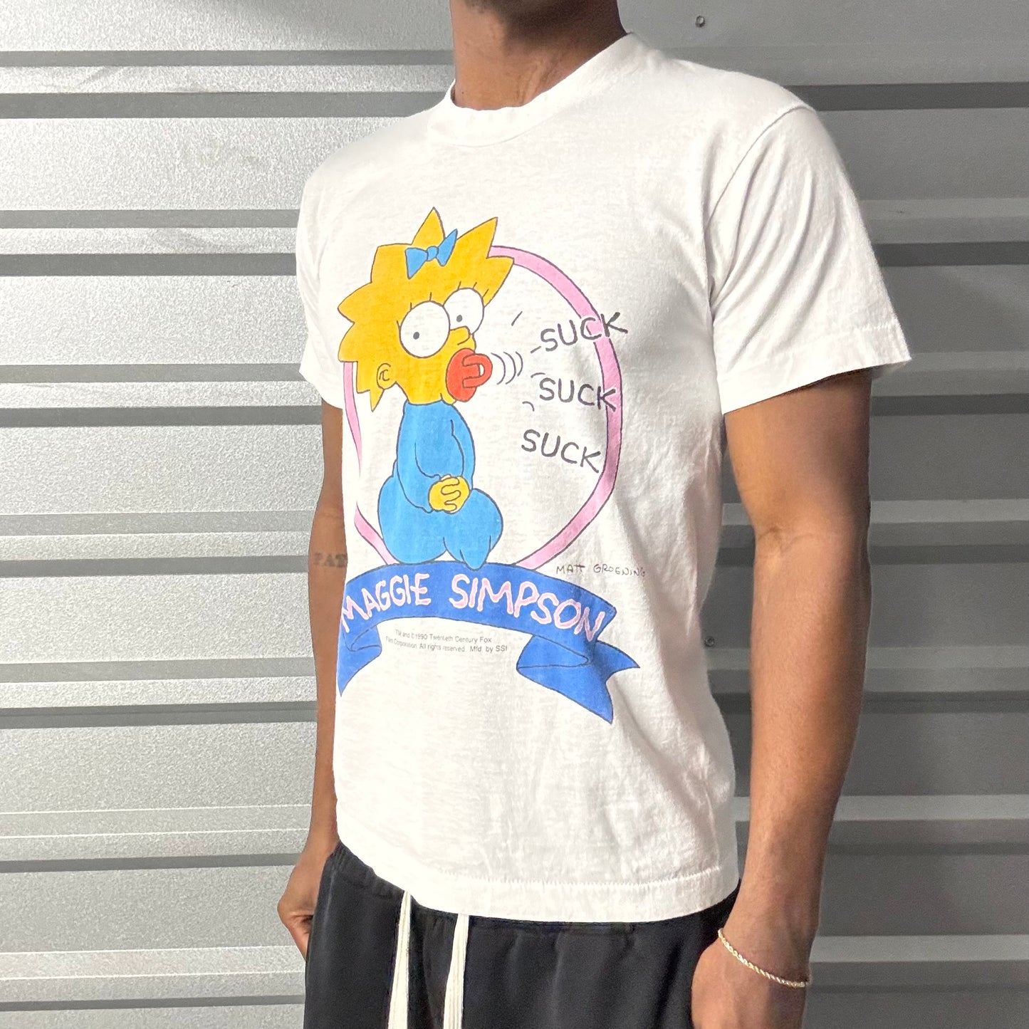 Vintage 90s Maggie Simpson Tee