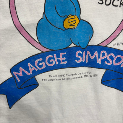 Vintage 90s Maggie Simpson Tee