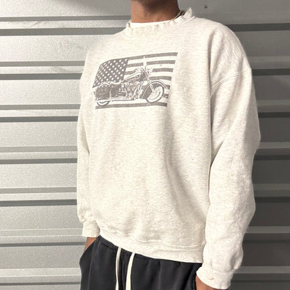 Vintage Motorcycle Crewneck