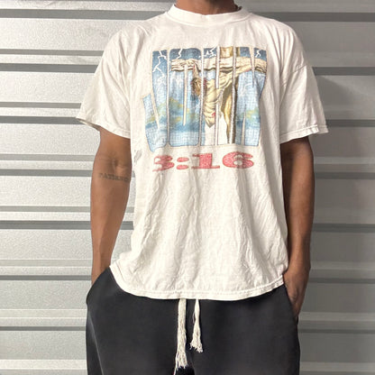 Vintage 90s “John 3:16” Jesus Tee
