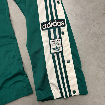 Y2K Green Adidas Breakaway Track Pants