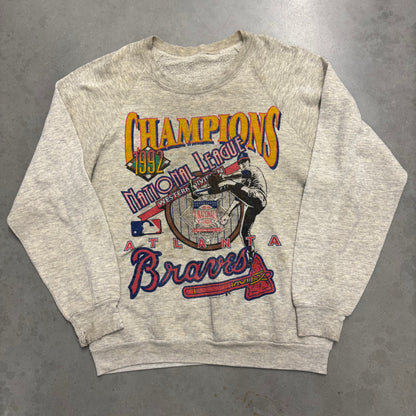 Vintage 92’ Atlanta Braves Crewneck