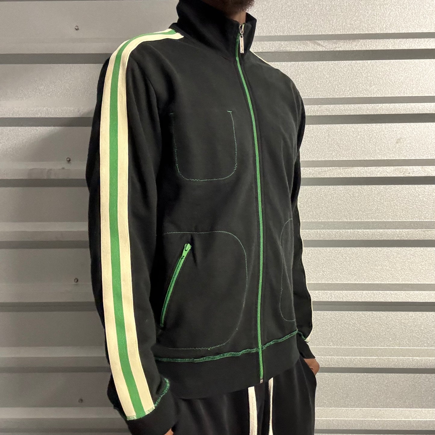 Vintage Striped Juicy Couture Track Jacket