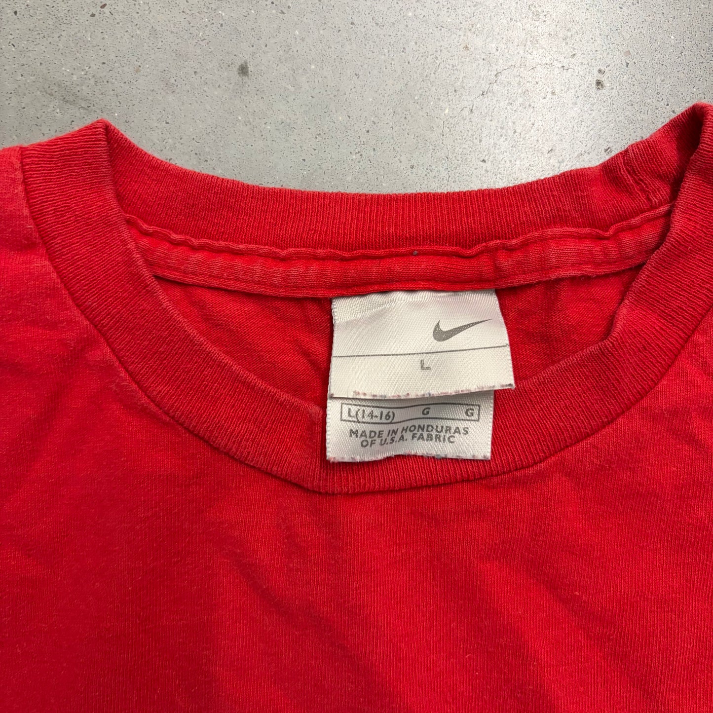 Y2K Red Nike Tee
