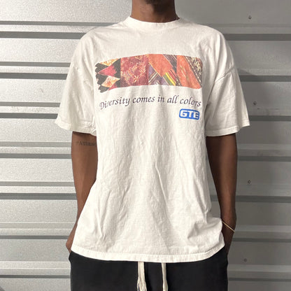 Vintage 90s GTE Diversity Promo Tee