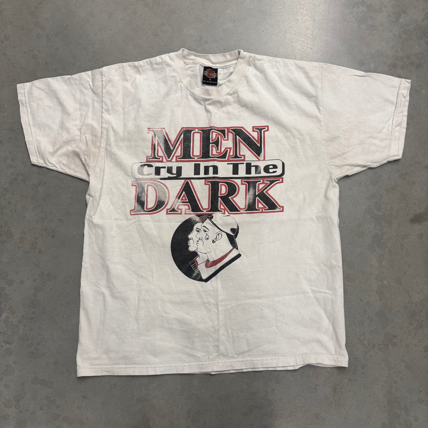 Vintage 90s Men Cry in the Dark Promo Tee