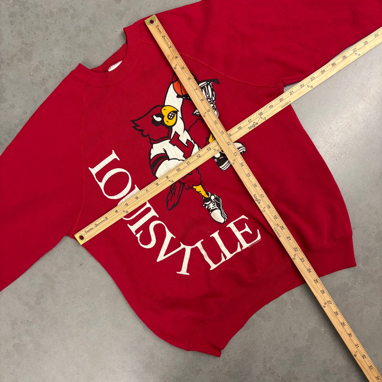 Vintage 80s Louisville Cardinals Crewneck