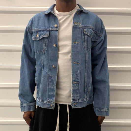 Y2K Denim Express Trucker Jacket