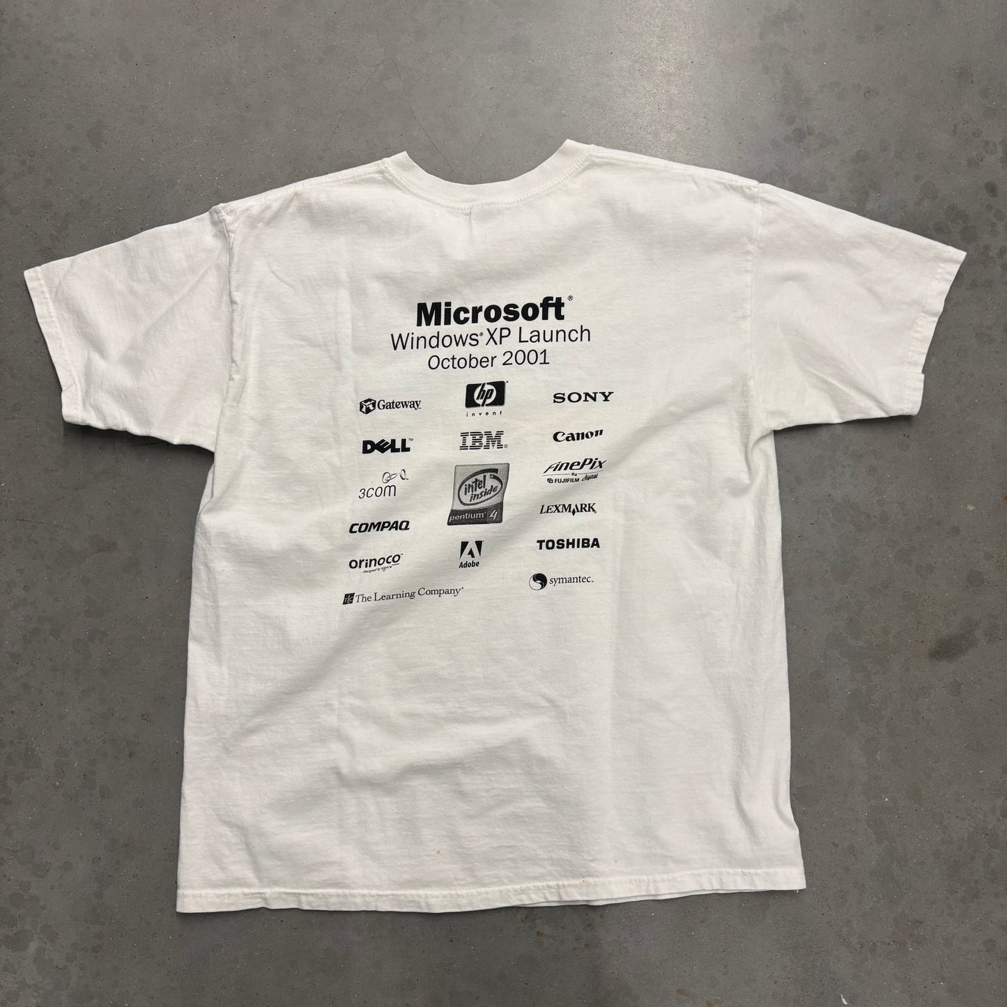 Y2K 01’ Windows XP Launch Promo Tee