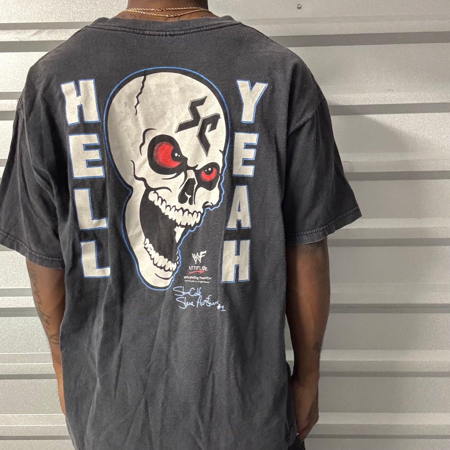 Vintage 98’ WWE “Wanna Raise Some Hell” Stone Cold Tee