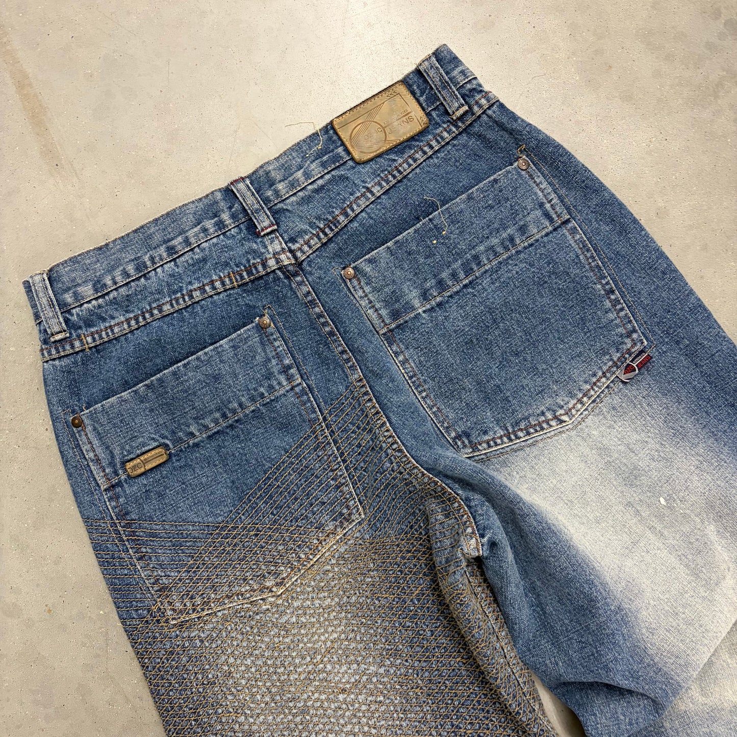 Y2K OZC Stitched Denim