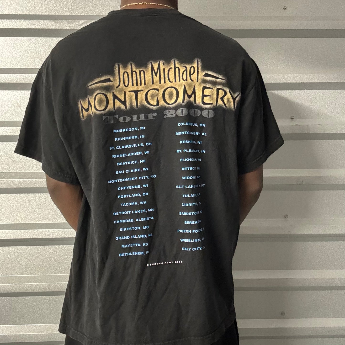 Vintage 00’ John Michael Montgomery Tee