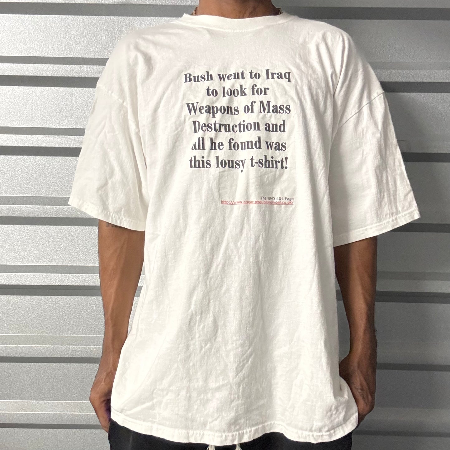 Y2K Bush Iraq Tee