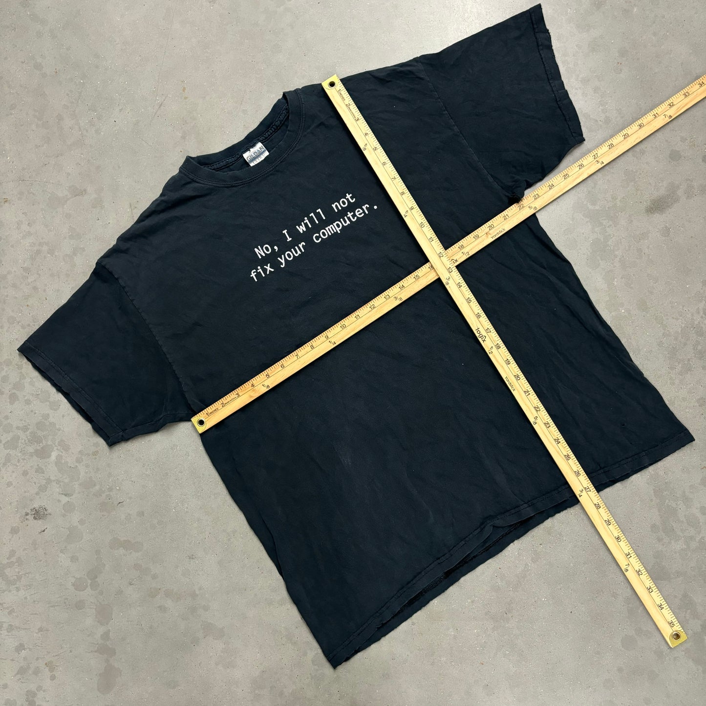 Y2K “No I Wont Fix Your Computer” Tee