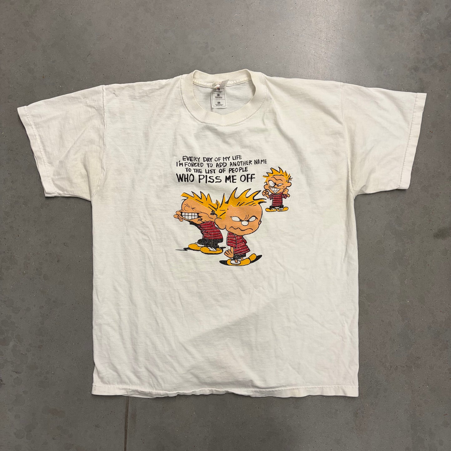 Vintage 90s Calvin & Hobbs Tee