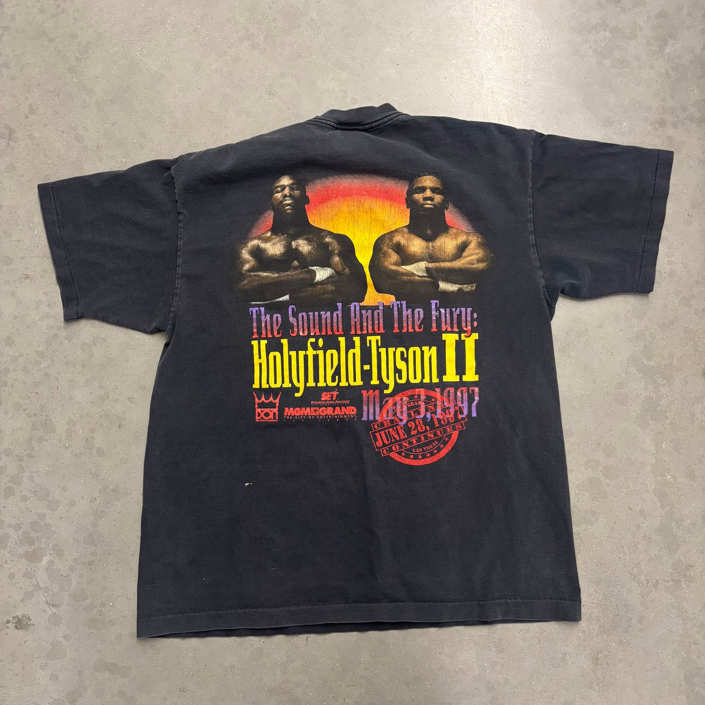 Vintage Mike Tyson vs Evander Holyfield Tee