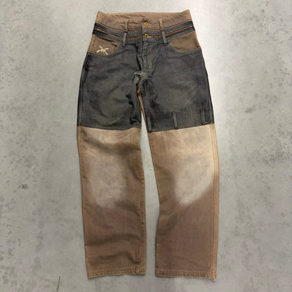 Y2K Two Tone Japanese Denim