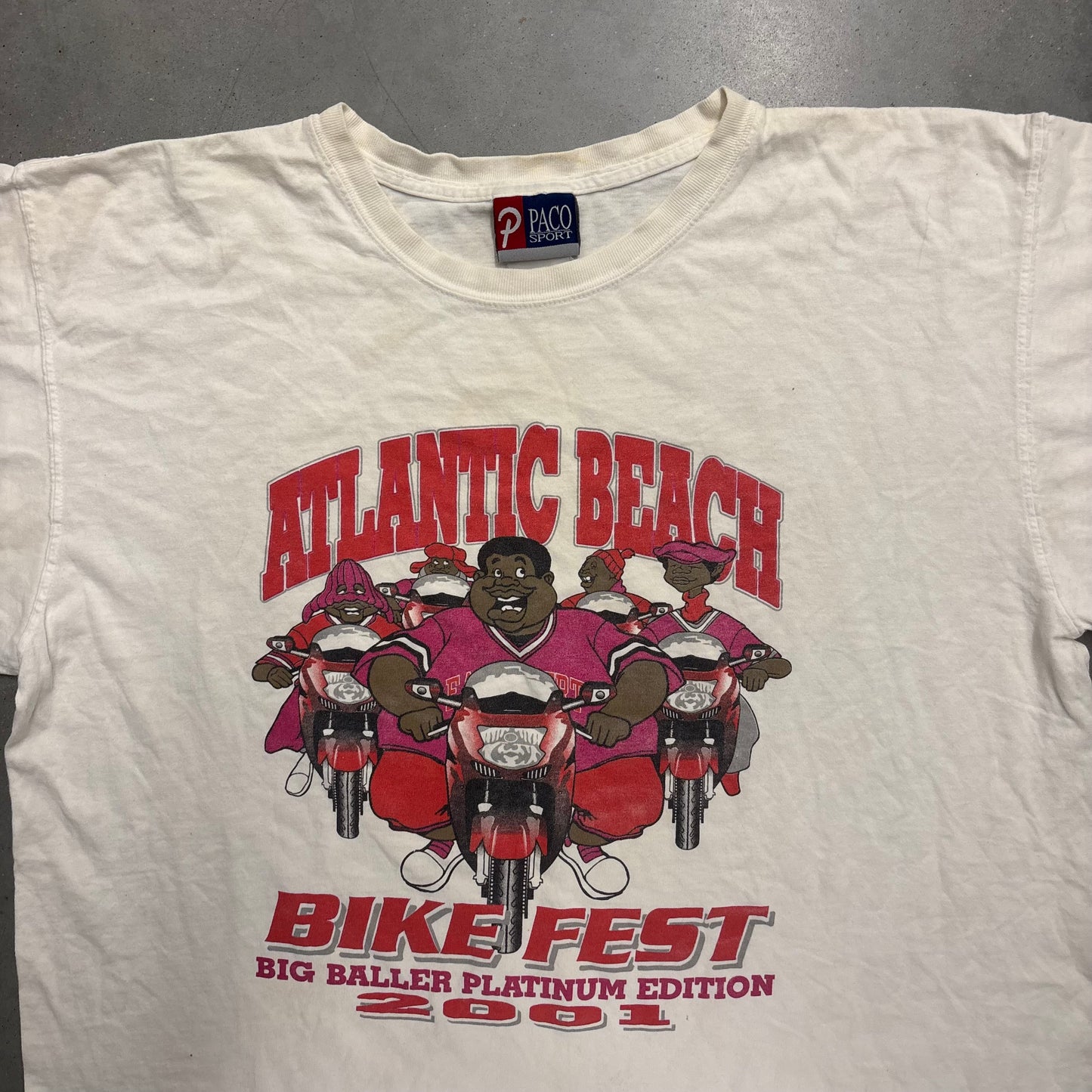 2001’ Atlantic Beach Bike Fest Tee