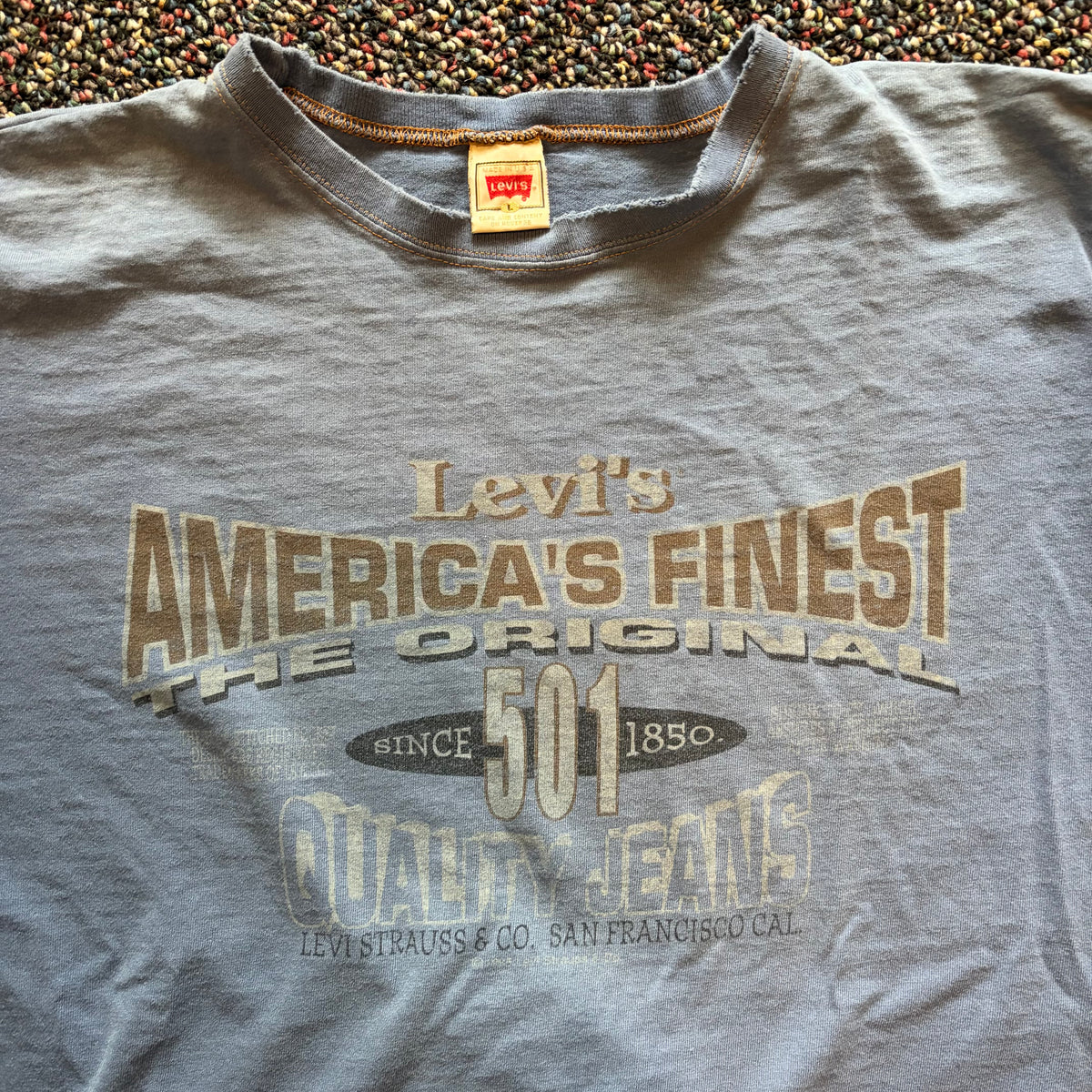 Vintage 90s Levis Promo Tee