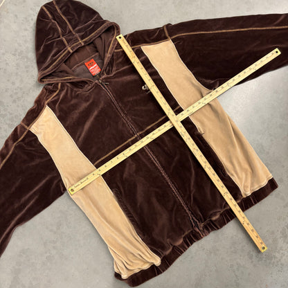 Y2K Brown Pelle Pelle Valour Jacket