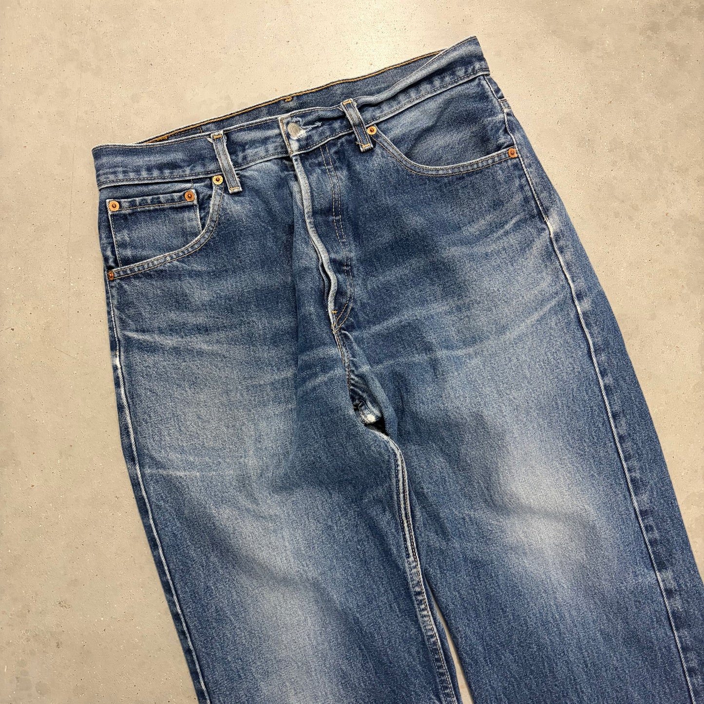Levi 523 Faded Denim