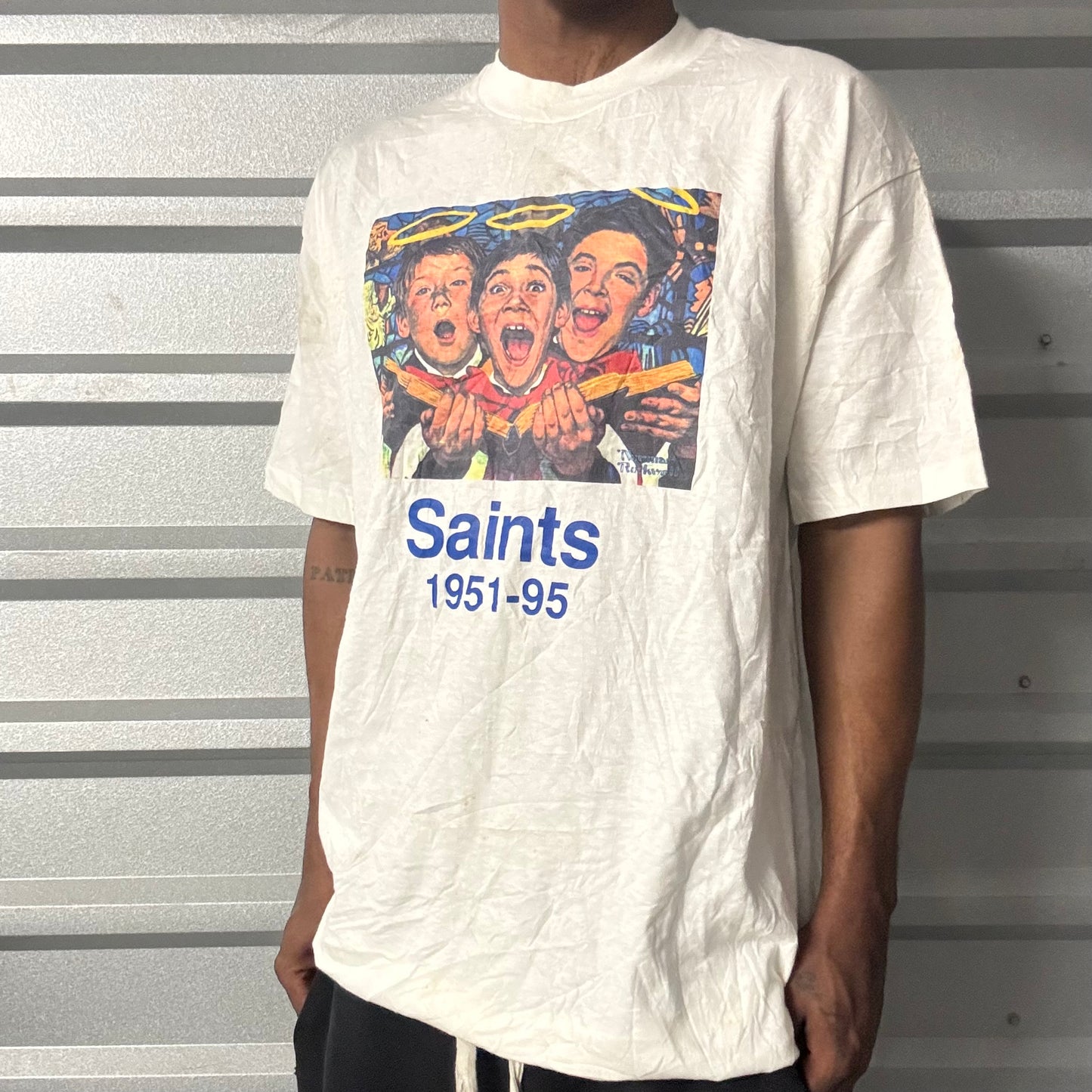 Vintage 95’ Norman Rockwell “Saints” Tee