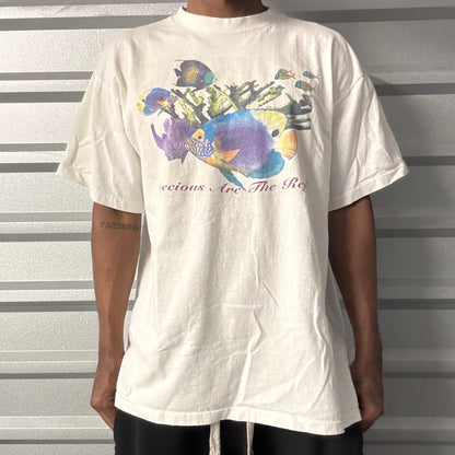 Vintage 90s “Precious are the Reefs” Tee