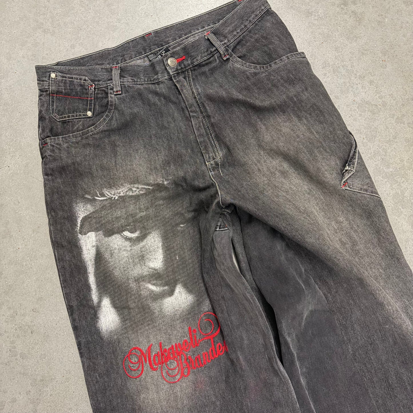Y2K Tupac Denim