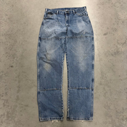 Vintage 90s Dickies Double Knee Denim