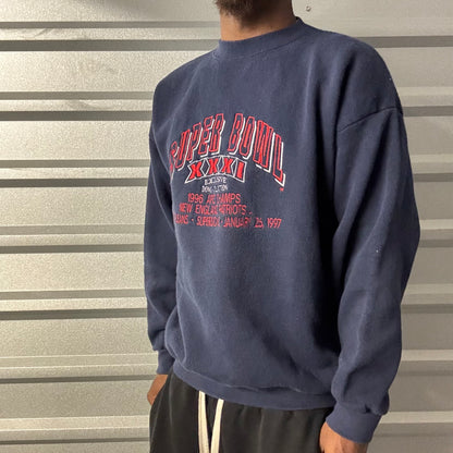 Vintage 97’. Superbowl XXXI Crewneck