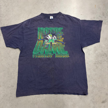 Vintage 90s Notre Dame Fighting Irish Tee