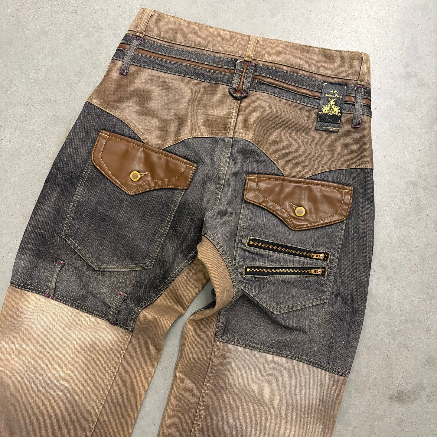 Y2K Two Tone Japanese Denim