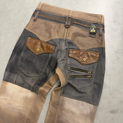 Y2K Two Tone Japanese Denim