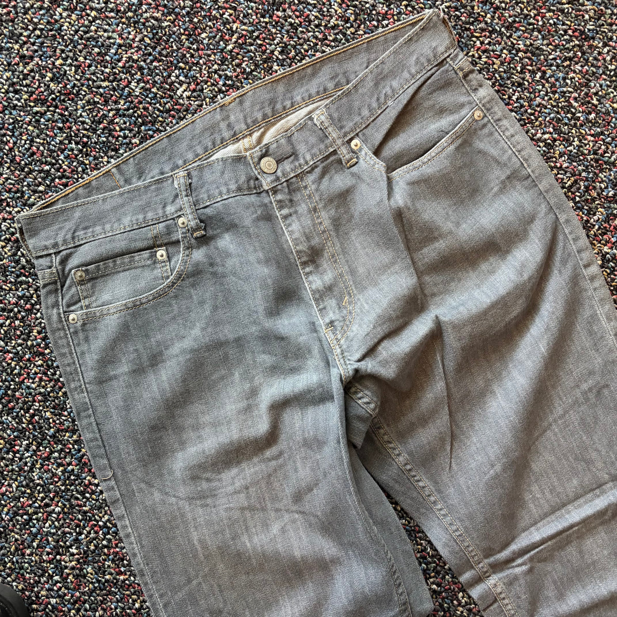 Y2K Levi 559 Grey Denim