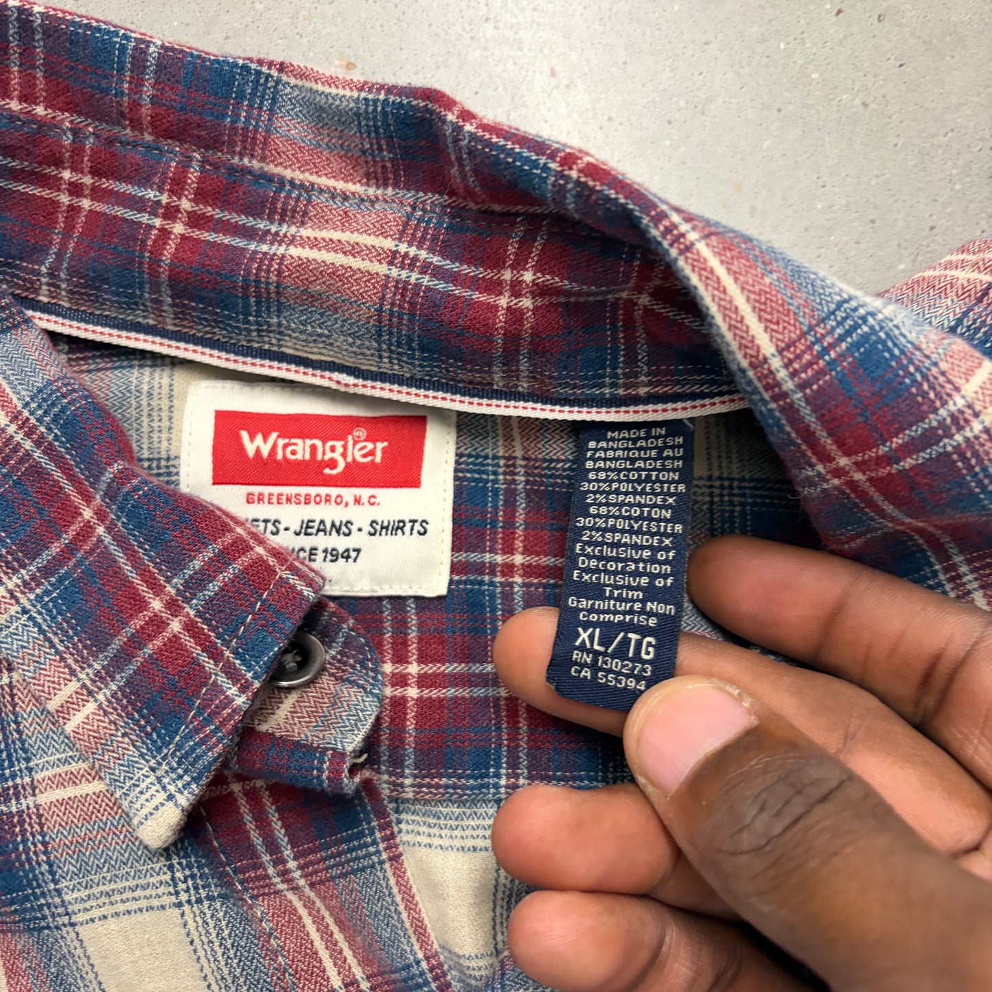 Y2K Wrangler Flannel