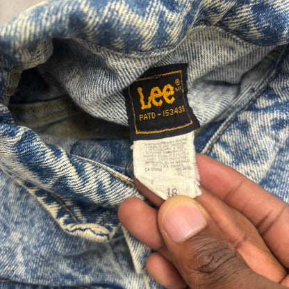 Vintage Lee Acidwash Denim Jacket