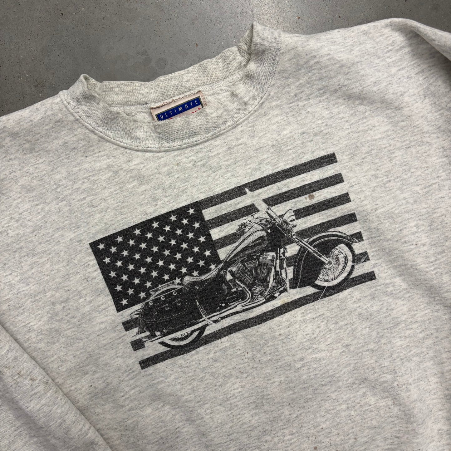 Vintage Motorcycle Crewneck