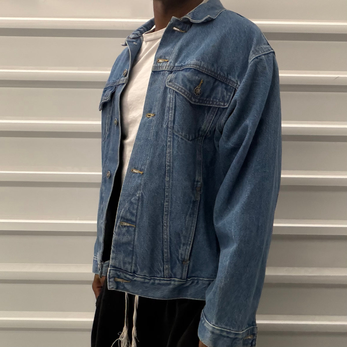 Y2K Denim Express Trucker Jacket