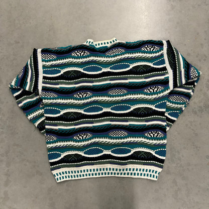 Vintage 3D Knit Sweater