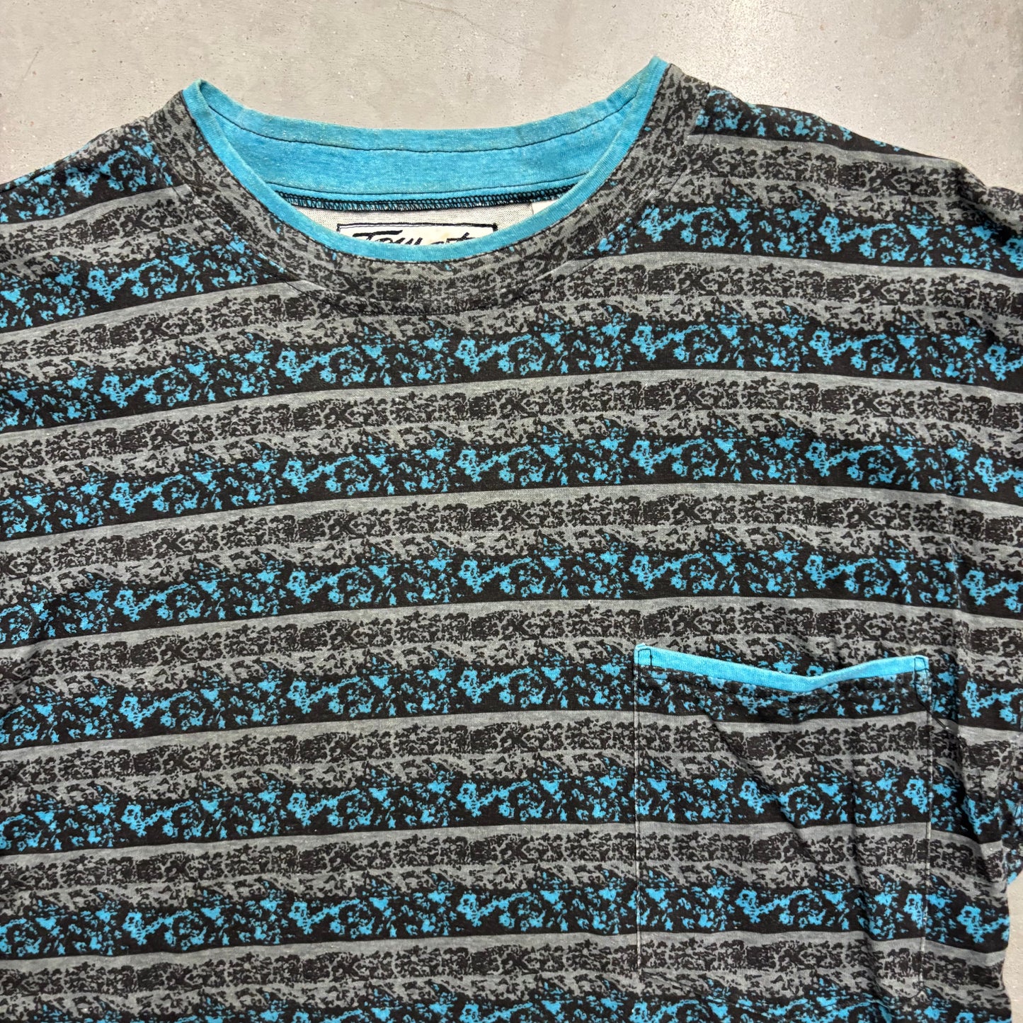 Vintage 90s Tribal Pocket Tee