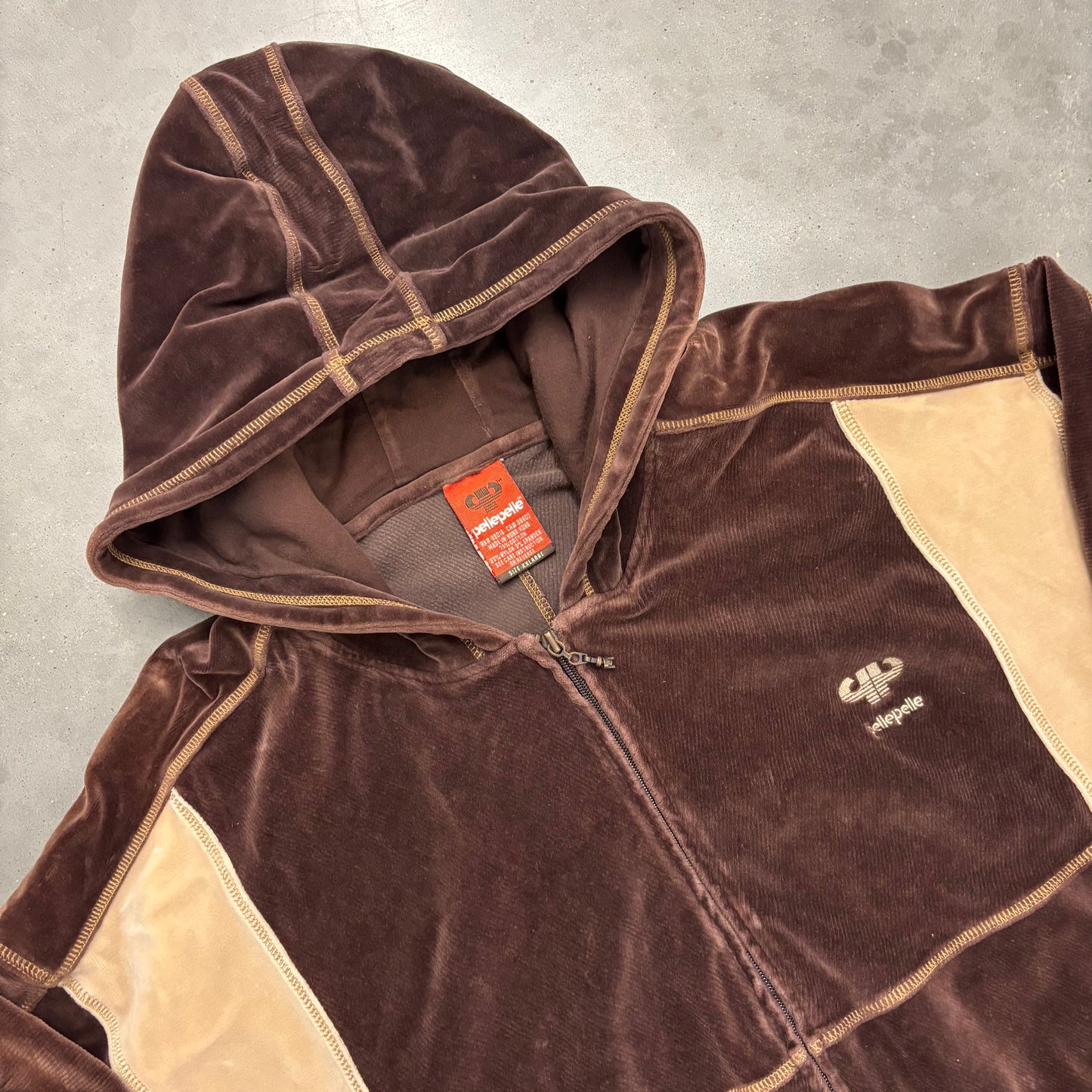 Y2K Brown Pelle Pelle Valour Jacket