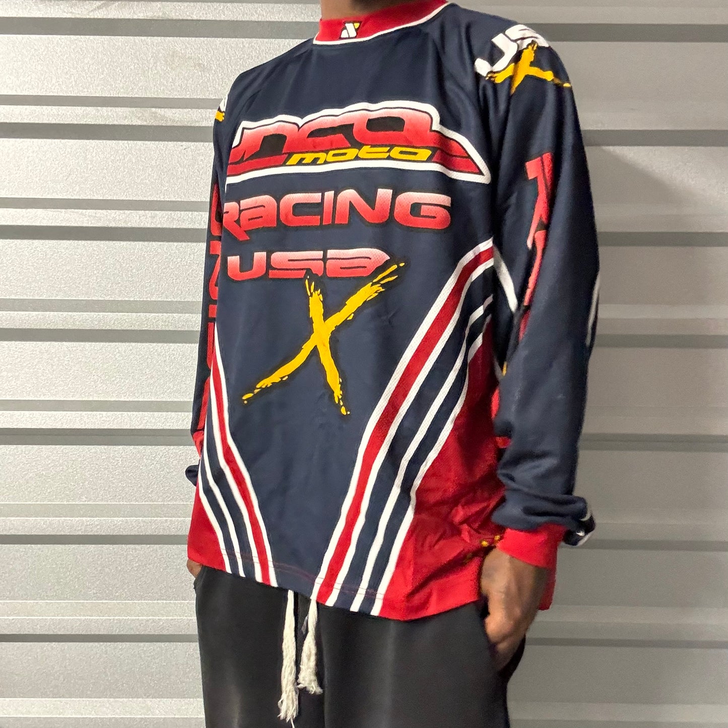 Y2K JNCO Motoracing Longsleeve
